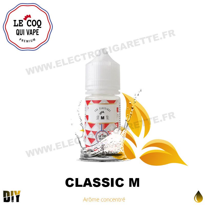 Concentré M 30ml Coq Classique - Le Coq qui Vape Concentré M 30ml Coq Classique - Le Coq qui Vape