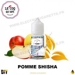 Concentré Pomme Shisha 30ml Coq Classique - Le Coq qui Vape