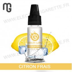 Pack de 5 x Citron Frais - Crazy Labs - MG Vape - 10 ml