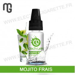 Pack de 5 x Mojito Frais - Crazy Labs - MG Vape - 10 ml