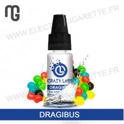 Pack de 5 x Dragibus - Crazy Labs - MG Vape - 10 ml