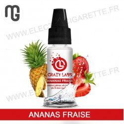 Pack de 5 x Ananas - Fraise - Pêche - Crazy Labs - MG Vape - 10 ml