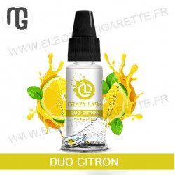 Pack de 5 x Duo Citron - Crazy Labs - MG Vape - 10 ml