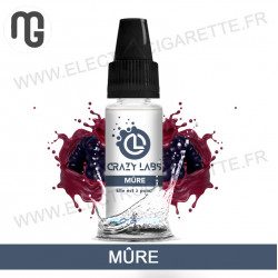 Pack de 5 x Mûre - Crazy Labs - MG Vape - 10 ml