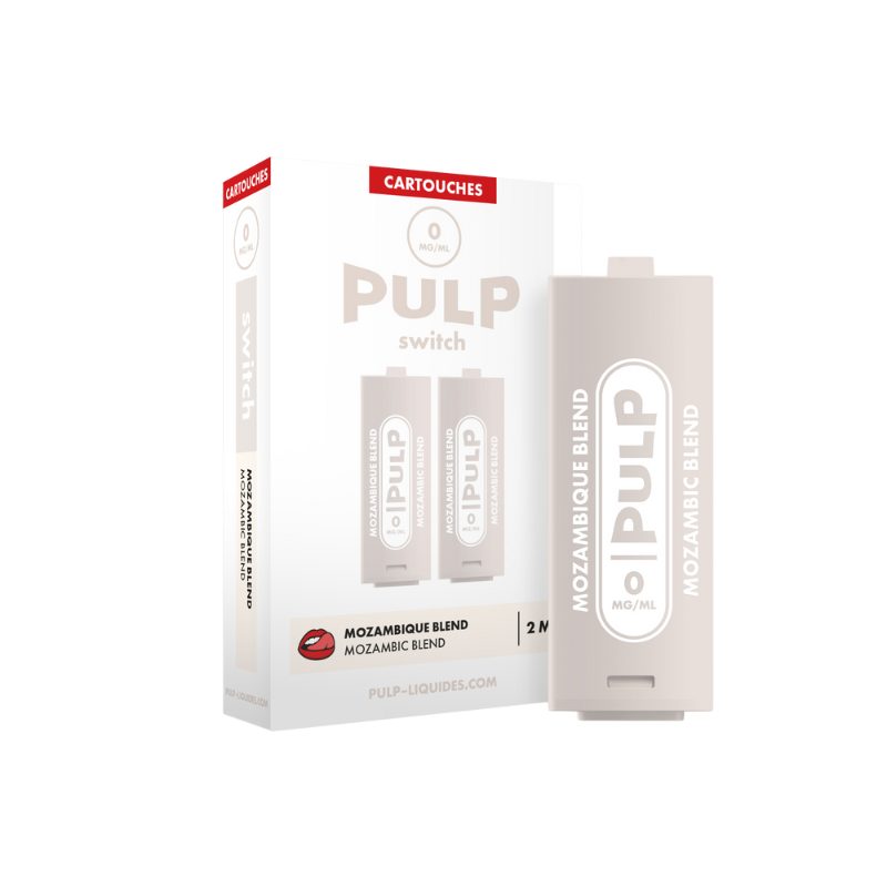 Pack de 2 Pods Switch 2ml 20mg Pulp Mozambique Blend Pack de 2 Pods Switch 2ml 20mg Pulp Mozambique Blend