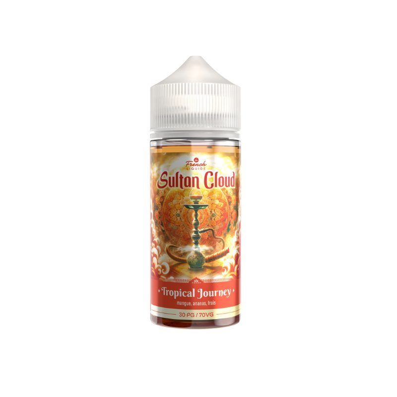 Tropical Journey Sultan Cloud Le French Liquide Lips 100ml Tropical Journey Sultan Cloud Le French Liquide Lips 100ml