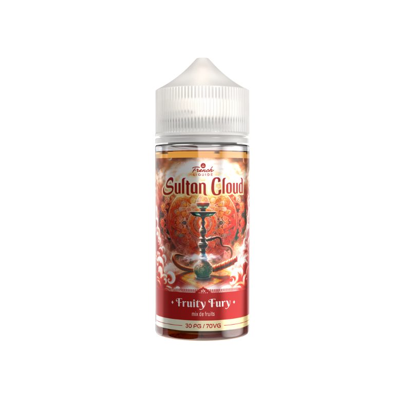 Fruity Fury Sultan Cloud Le French Liquide Lips 100ml Fruity Fury Sultan Cloud Le French Liquide Lips 100ml
