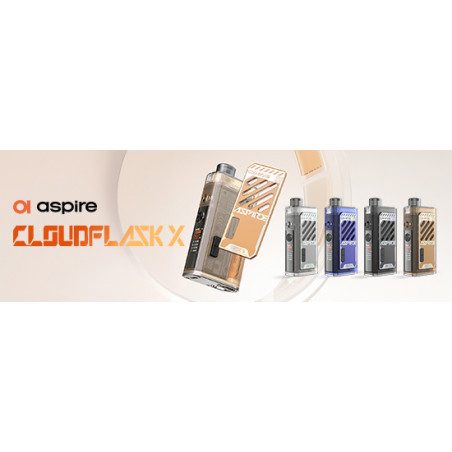 Kit Pod Aspire Cloudflask X