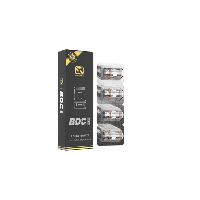pack de 4 Résistances BDC 0.3/0.15Ω (4pcs) - BD Vape pack de 4 Résistances BDC 0.3/0.15Ω (4pcs) - BD Vape