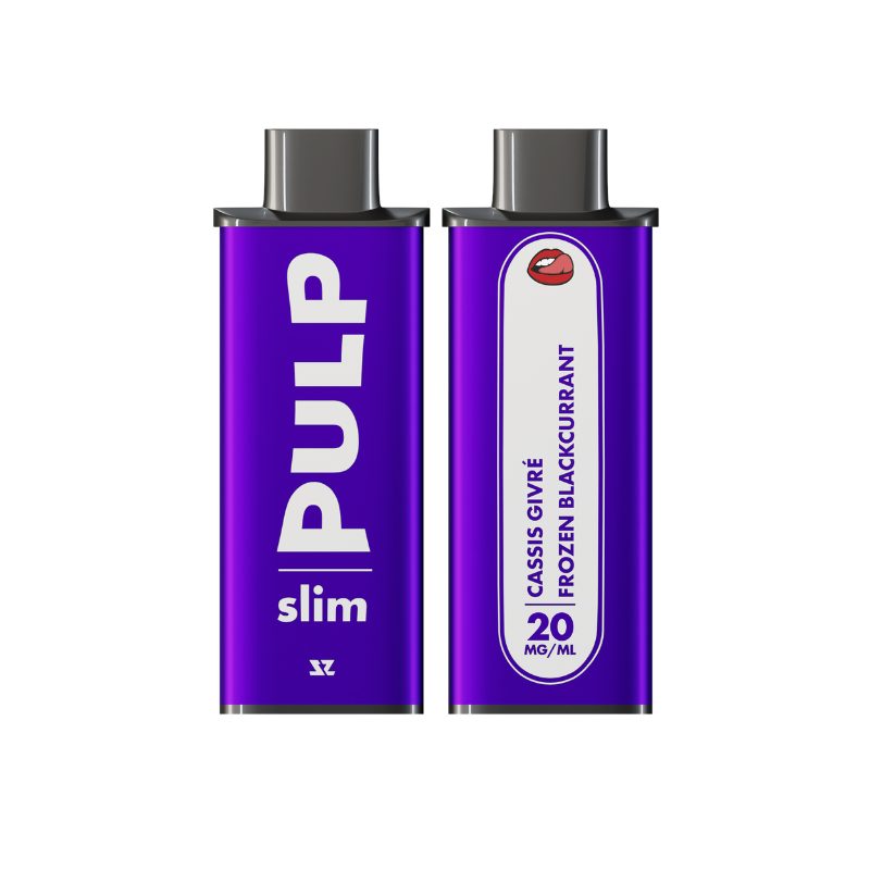 Pod Slim 2ml 20mg Pulp : Cassis Givré Pod Slim 2ml 20mg Pulp : Cassis Givré