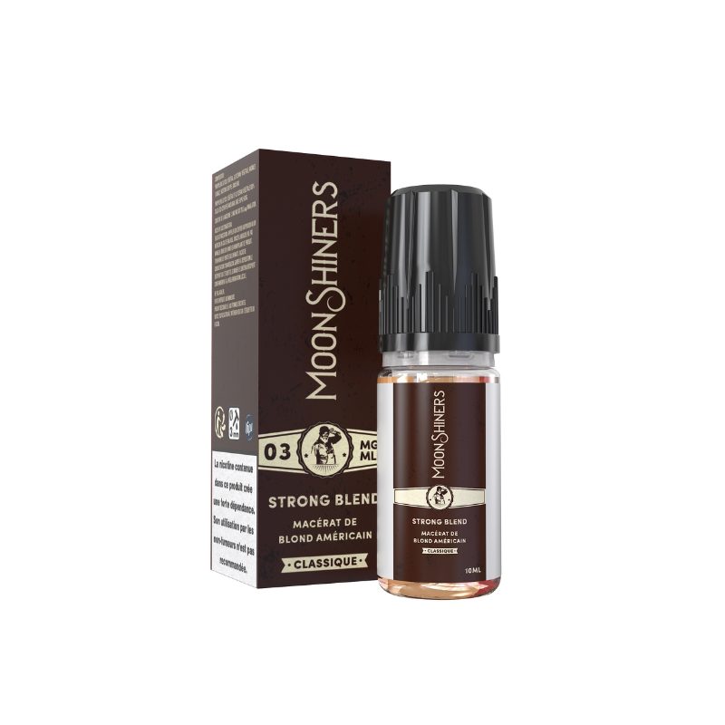 E-liquide Moonshiners, macération tabac blond E-liquide Moonshiners, macération tabac blond