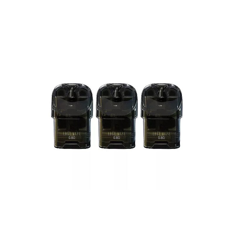Pack de 3 Pods 2.5ml + resistance Ursa Nano V2 Lost Vape 0.8ohm Pack de 3 Pods 2.5ml + resistance Ursa Nano V2 Lost Vape 0.8ohm