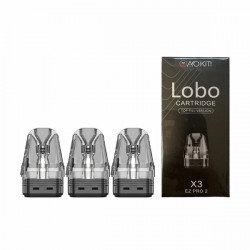 Cartouches Lobo 0.6ohm 2ml (3pcs) - Aokit boite
