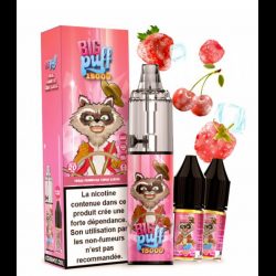 Tornado 15000 puffs 20 mg Fraise Framboise Cerise Glacée - Big Puff