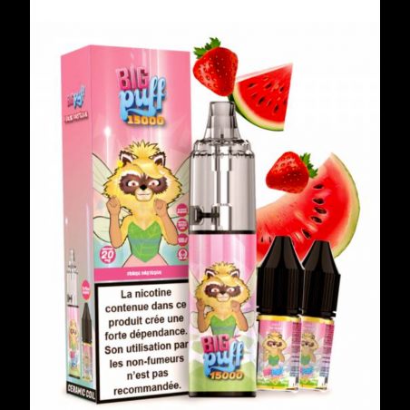 Tornado 15000 puffs 20 mg Fraise Pastèque - Big Puff