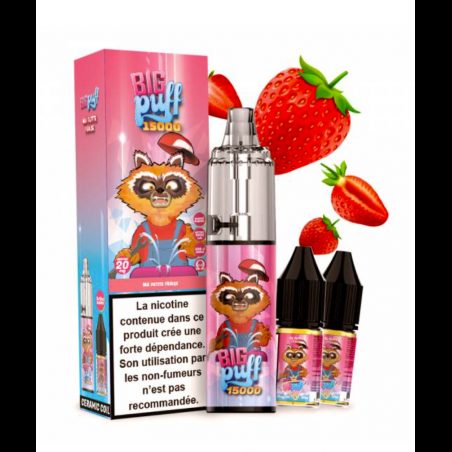 Tornado 15000 puffs 20 mg Ma Petite Fraise - Big Puff