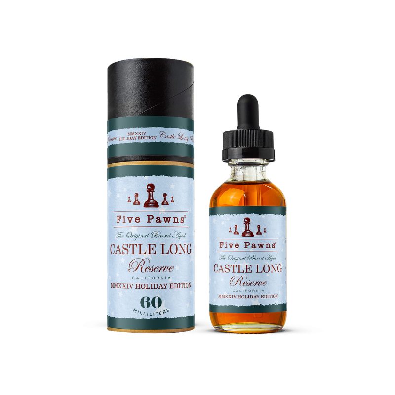 Castle Long Reserve 2024 Holiday Edition Five Pawns 50ml Castle Long Reserve 2024 Holiday Edition Five Pawns 50ml