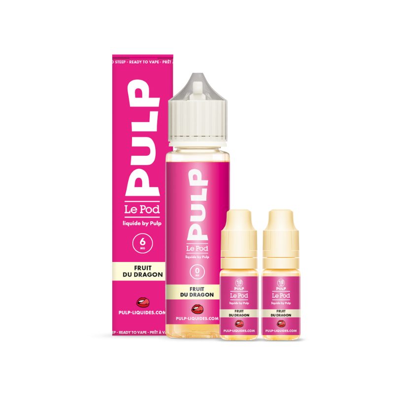 Pack 60ml Fruit Du Dragon Le Pod Liquide Pulp 6mg Pack 60ml Fruit Du Dragon Le Pod Liquide Pulp 6mg