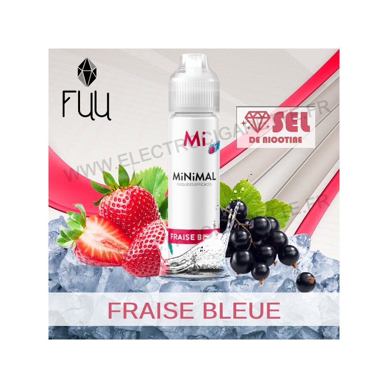 Fraise Bleue Grand Format - MiNiMAL 50ml 0mg - E-liquide Fruité et Rafraîchissant Fraise Bleue Grand Format - MiNiMAL 50ml 0mg - E-liquide Fruité et Rafraîchissant
