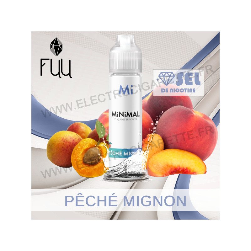 Péché Mignon Grand Format - MiNiMAL 50ml 0mg - E-liquide Fruité et Rafraîchissant Péché Mignon Grand Format - MiNiMAL 50ml 0mg - E-liquide Fruité et Rafraîchissant