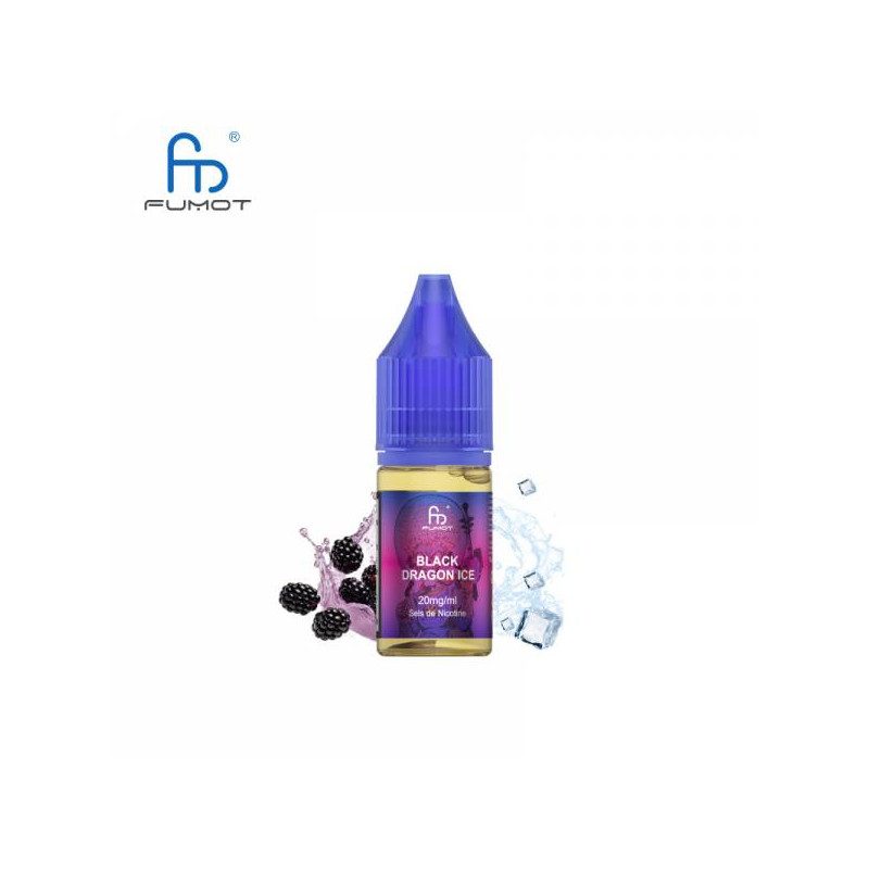 Black Dragon Ice (20 mg sel de nicotine) 10ML - Tornado Randm/Fumot Black Dragon Ice (20 mg sel de nicotine) 10ML - Tornado Randm/Fumot