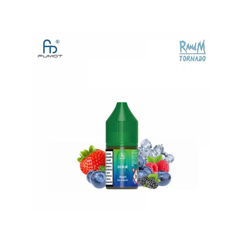 Dr Blue (20 mg sel de nicotine) 10ML - Tornado Randm/Fumot