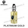 Kit Gen Max avec clearomiseur Itank T 6ml - Vaporesso - Platinium Gold