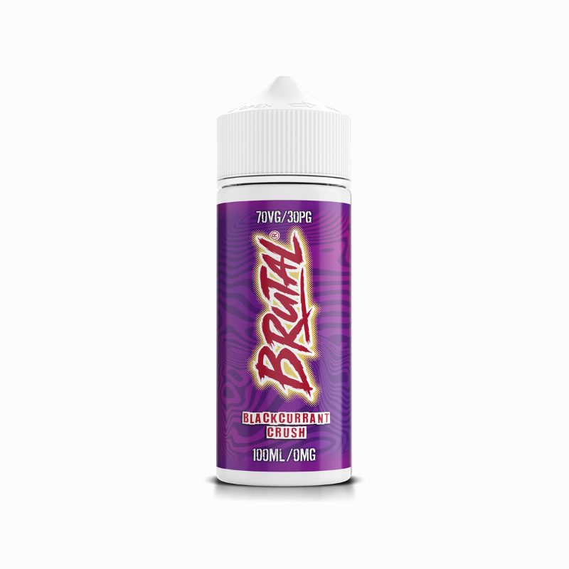 Blackcurrant Crush Brutal Just Juice 100ml - E-liquide Cassis Frais Blackcurrant Crush Brutal Just Juice 100ml - E-liquide Cassis Frais