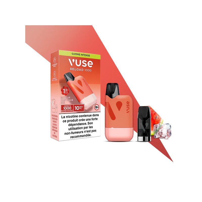 Reload 1000 Vuse Saveur Pasteque Ice Reload 1000 Vuse Saveur Pasteque Ice