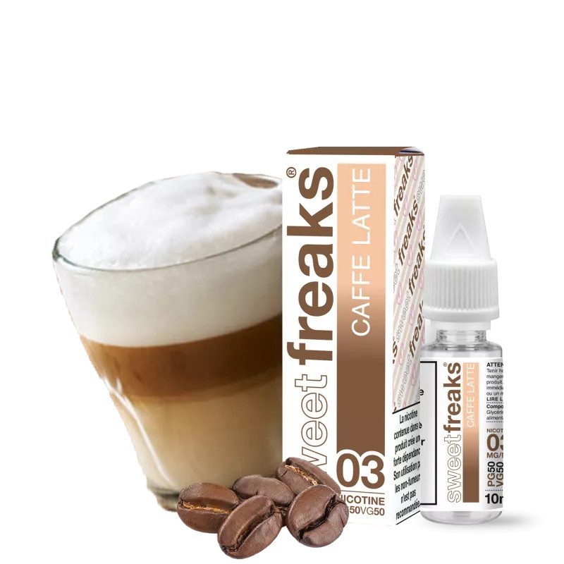 Freaks Café Latté - E-liquide Gourmand Café Crémeux Freaks Café Latté - E-liquide Gourmand Café Crémeux