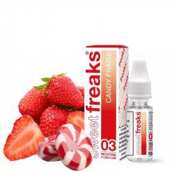 Freaks Candy Fraise - E-liquide Gourmand Saveur Bonbon Fraise