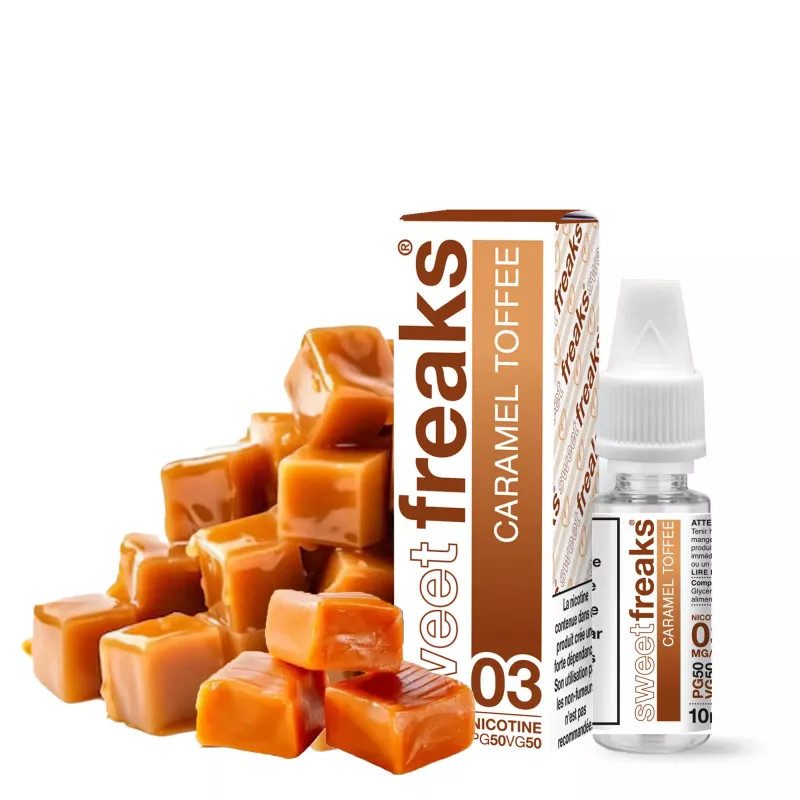 Freaks Caramel Toffee - E-liquide Gourmand Saveur Caramel et Toffee Freaks Caramel Toffee - E-liquide Gourmand Saveur Caramel et Toffee