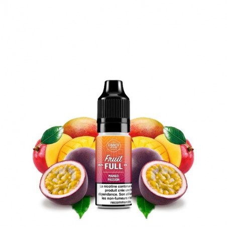 Mango Passion Nic Salts 10ml - Fruit Full by Dinner Lady