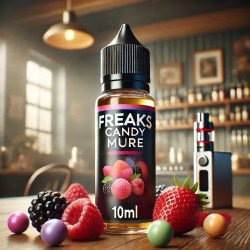 Freaks Candy Mûre - E-liquide Gourmand Saveur Mûre Sucrée