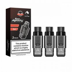 Cartouches Dynasty Nano 0.6/0.8Ω 2ml (3pcs) - Orca Vape 0.6ohm