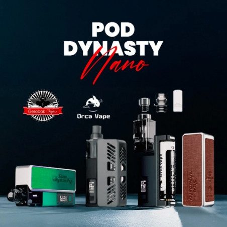 Pack Pod Dynasty Nano - Orca Vape