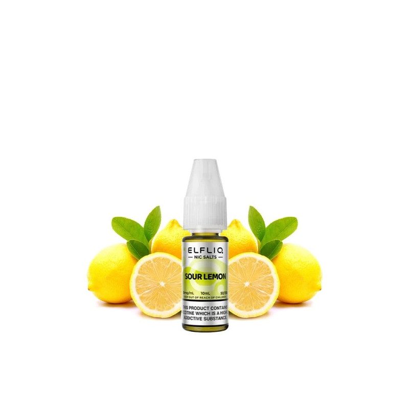 Sour Lemon - Elfliq - Elfbar - 10ml - Recharge eliquide Sour Lemon - Elfliq - Elfbar - 10ml - Recharge eliquide