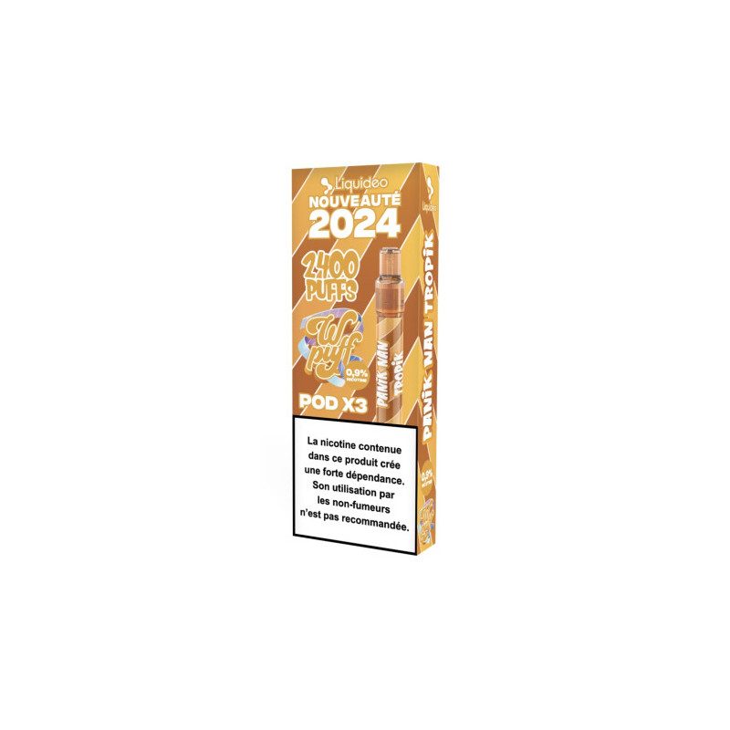 Starter Kit Panik Nan Tropik - WPuff Pods 2.0 (Batterie + 3 PODS) Starter Kit Panik Nan Tropik - WPuff Pods 2.0 (Batterie + 3 PODS)