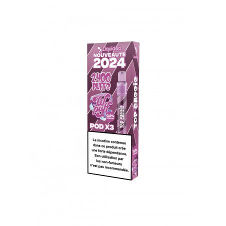 Starter Kit Top Cassis - WPuff Pods 2.0 (Batterie + 3 PODS)