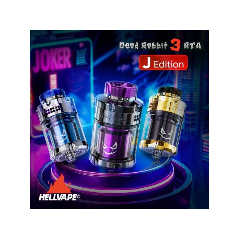 Dead Rabbit 3 RTA J Edition - Hellvape Dead Rabbit 3 RTA J Edition - Hellvape