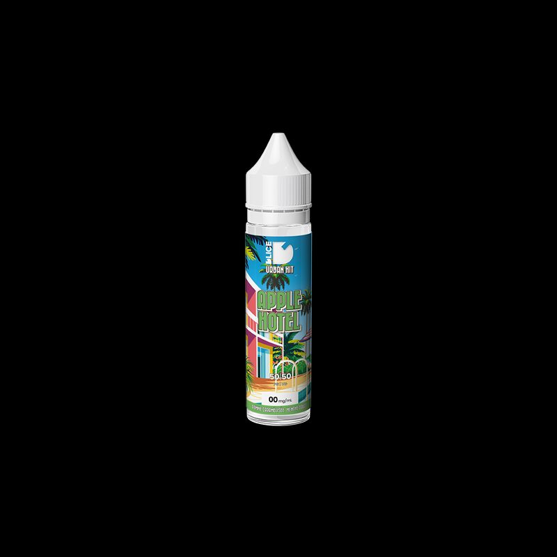 Apple Hotel - Urbain Hit - D'lice - ZHC 50ml - E-liquide Pomme Verte