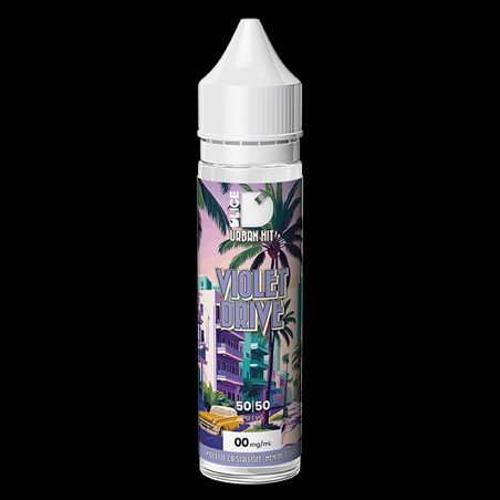 Violet Drive - Urbain Hit - Dlice ZHC 50ml - E-liquide Raisin, Menthe et Réglisse