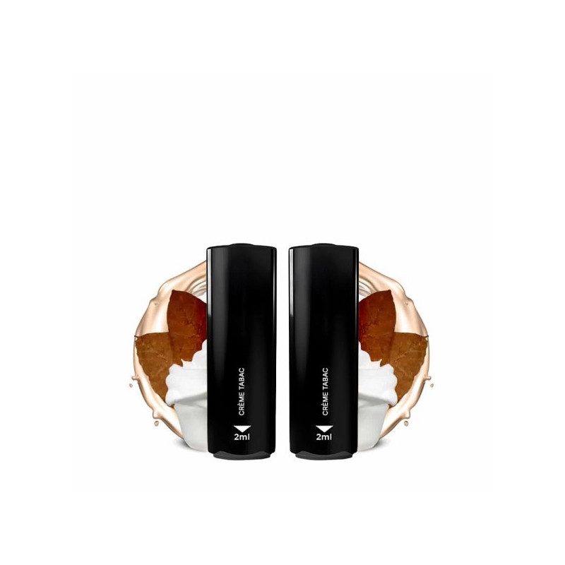 Cartouches Crème Tabac Pré-remplies Air Series 20mg 2ml (2pcs) - IVapeGreat Cartouches Crème Tabac Pré-remplies Air Series 20mg 2ml (2pcs) - IVapeGreat