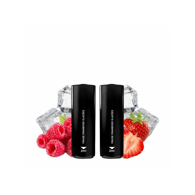 Cartouches Fraise Framboise Glacées Pré-remplies Air Series 20mg 2ml (2pcs) - IVapeGreat Cartouches Fraise Framboise Glacées Pré-remplies Air Series 20mg 2ml (2pcs) - IVapeGreat