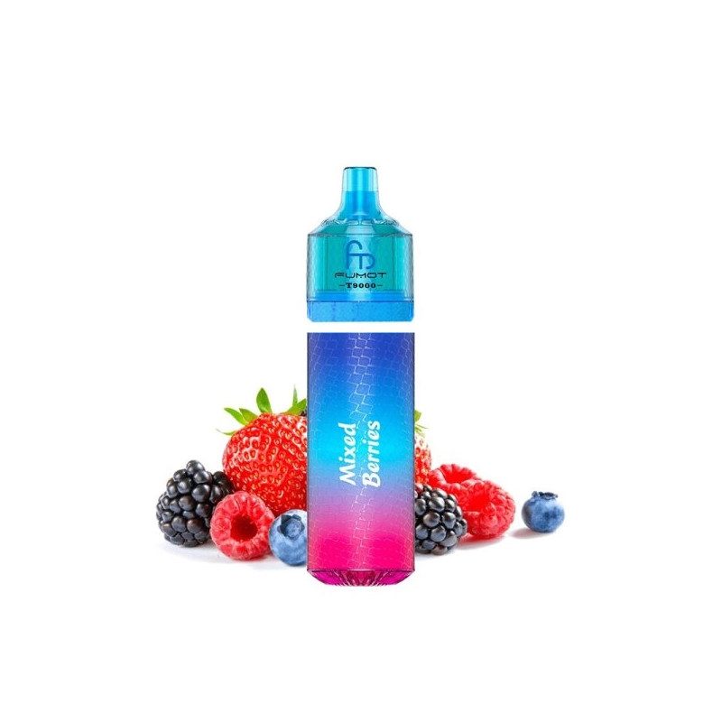 Puff T9000 TPD Mixed Berries 20mg - Fumot Puff T9000 TPD Mixed Berries 20mg - Fumot