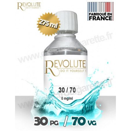 Base 30% PG / 70% VG - Revolute - 275 ml