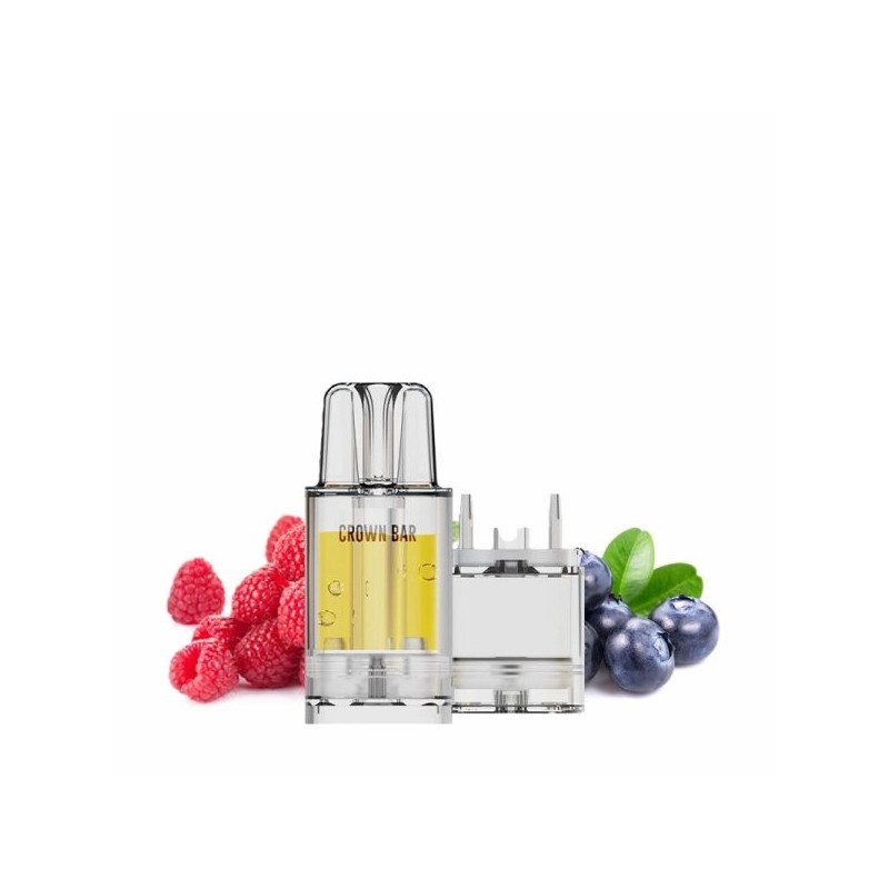 Cartouche Pré-remplie Pro Max 12k 20mg 10+2ml - Blueberry Raspberry | Vape Rafraîchissante avec Crown Bar by Al Fakher Cartouche Pré-remplie Pro Max 12k 20mg 10+2ml - Blueberry Raspberry | Vape Rafraîchissante avec Crown Bar by Al Fakher