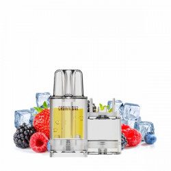 Cartouche Pré-remplie Pro Max 12k 20mg 10+2ml - Mr Blue | Vape Rafraîchissante avec Crown Bar by Al Fakher