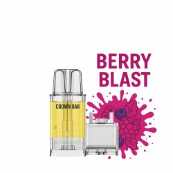 Cartouche Pré-remplie Pro Max 12k 20mg 10+2ml - Berry Blast | Vape Rafraîchissante avec Crown Bar by Al Fakher