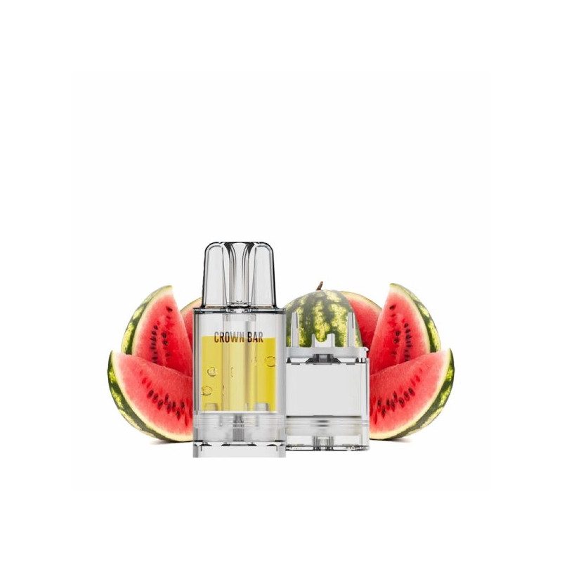 Cartouche Pré-remplie Pro Max 12k 20mg 10+2ml - Watermelon | Vape Rafraîchissante avec Crown Bar by Al Fakher